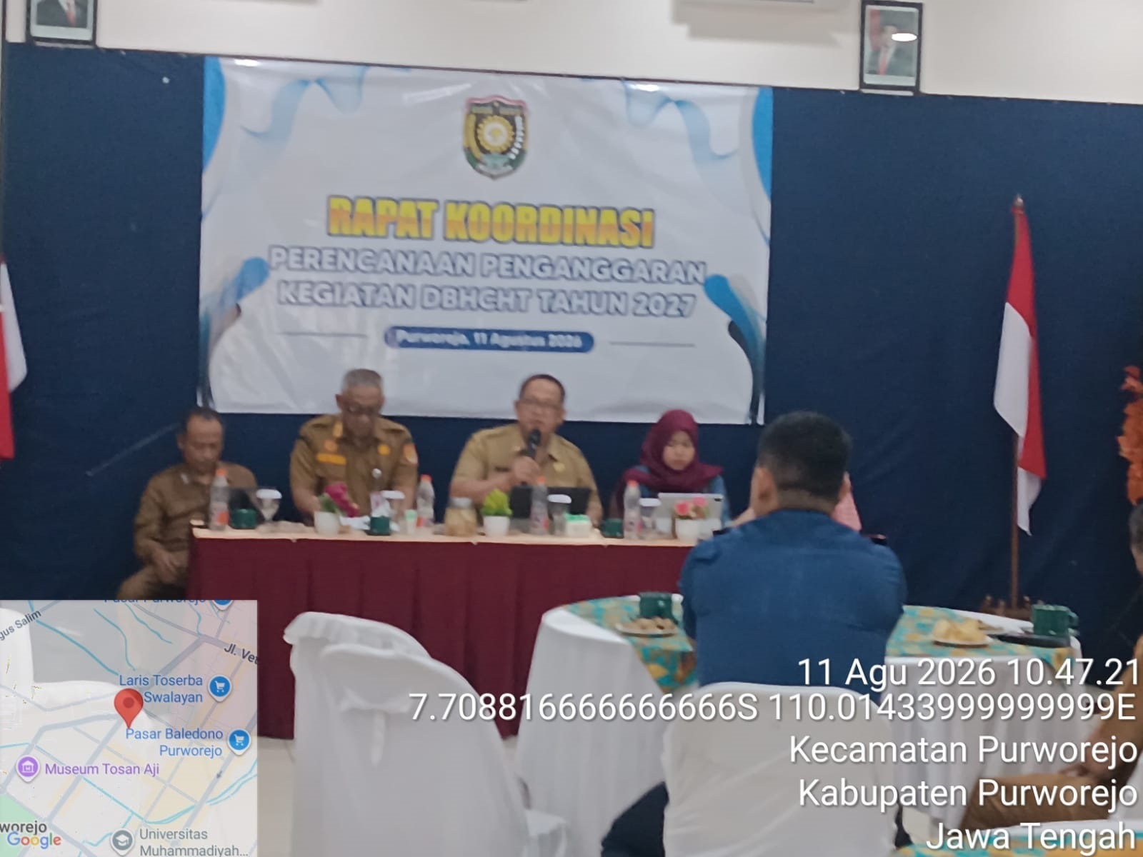 Rapat Koordinasi Perencanaan Penganggaran Kegiatan DBHCHT Tahun 2027