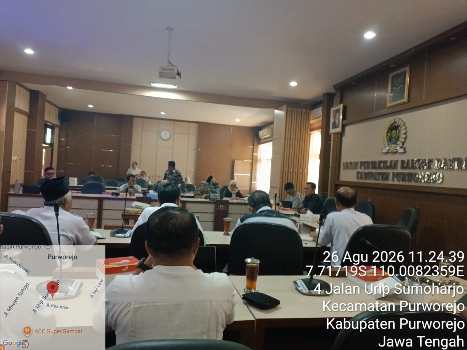 Bagian Perekonomian dan SDA Setda Hadiri Rapat Dengar Pendapat DPRD Kabupaten Purworejo