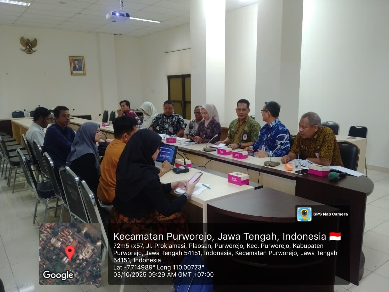Pj Sekda Hadiri Paparan dan Pemenuhan Data Penyediaan Infrastruktur Alat Penerangan Jalan Umum
