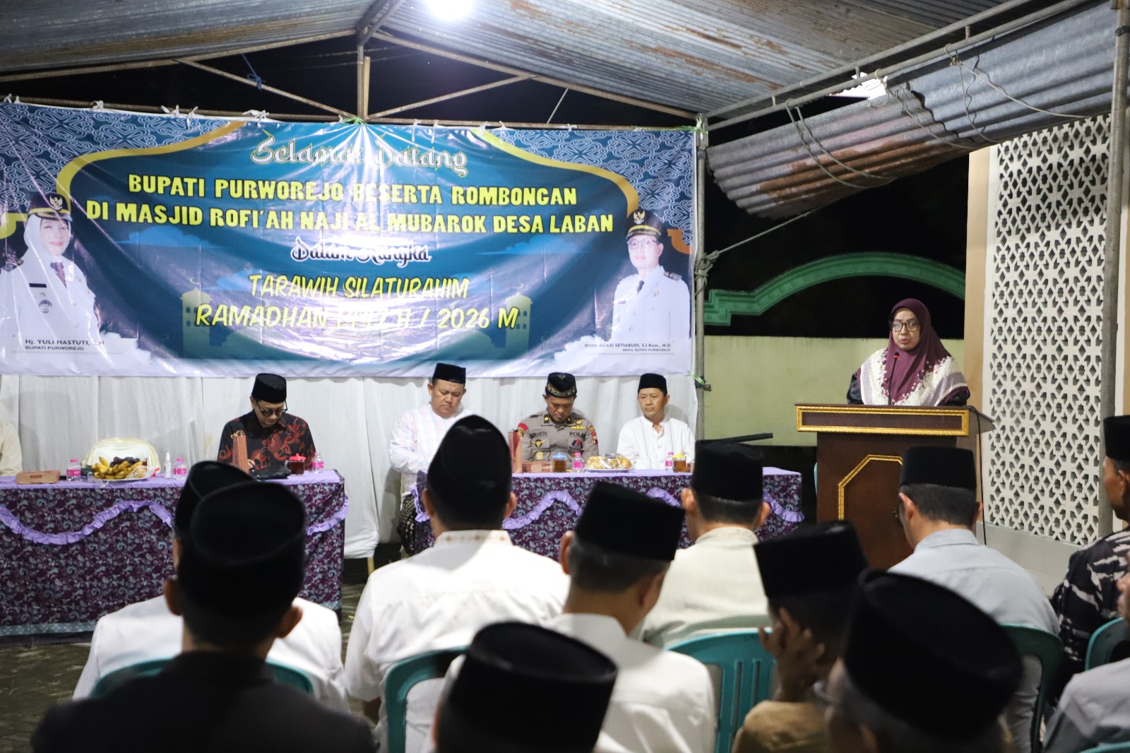 Hari Kelima Puasa, Sekda Lanjut Tarhim di Ngombol