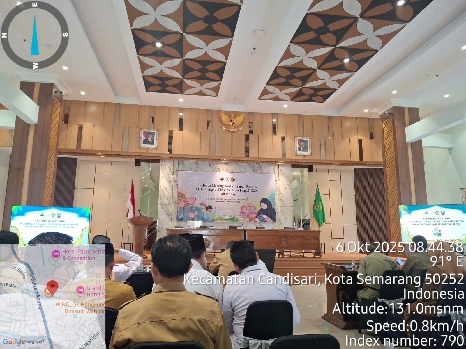 Rapat Technical Meeting dan Penetapan Peserta MTQH Tingkat Provinsi Jawa Tengah XXXI Tahun 2025