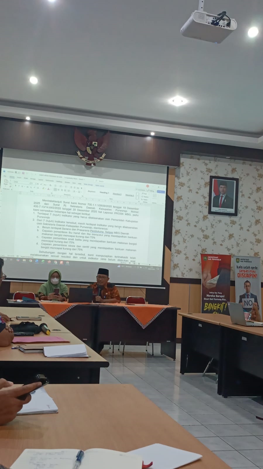 Rapat Koordinasi Pengawasan dan Rencana Pelaporan Pelaksanaan Program Strategis Nasional