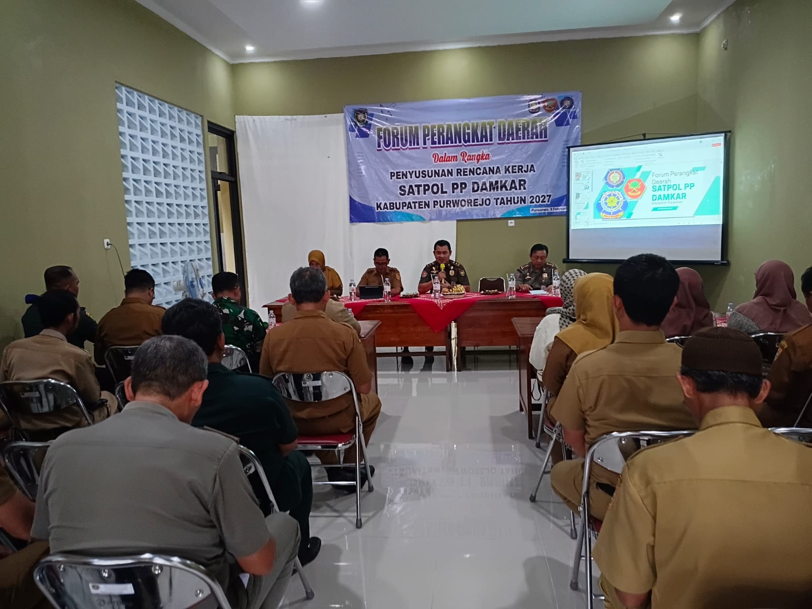 Asisten Pemerintahan dan Kesra Buka FPD Satpol PP Damkar