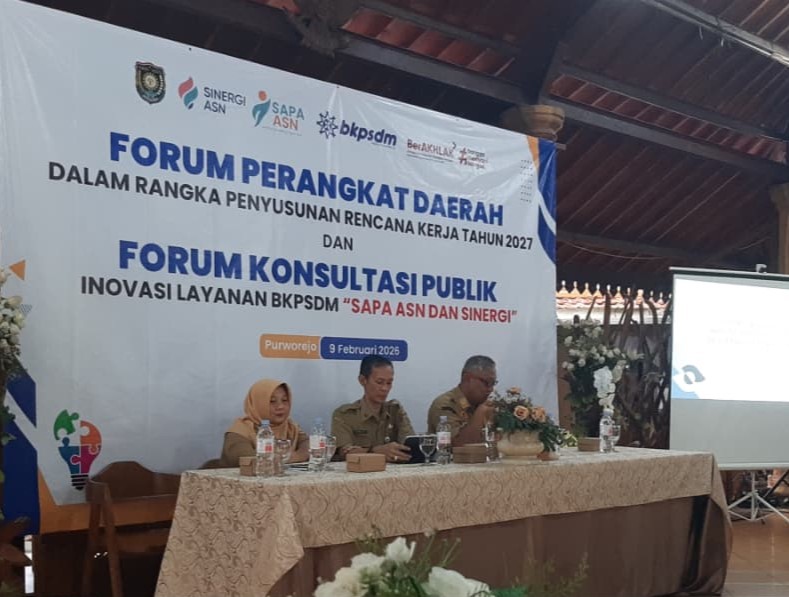 Asisten Administrasi dan Kesra Buka FPD BKPSDM
