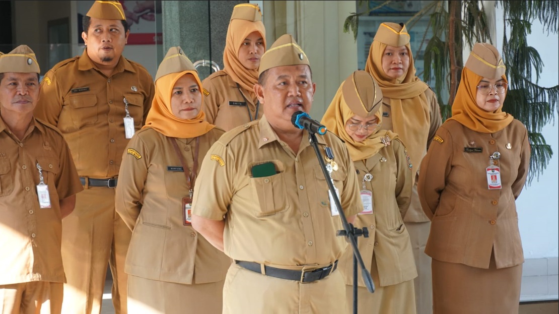 Pimpin Apel Pagi, Sekda Tekankan Kesiapan FPD