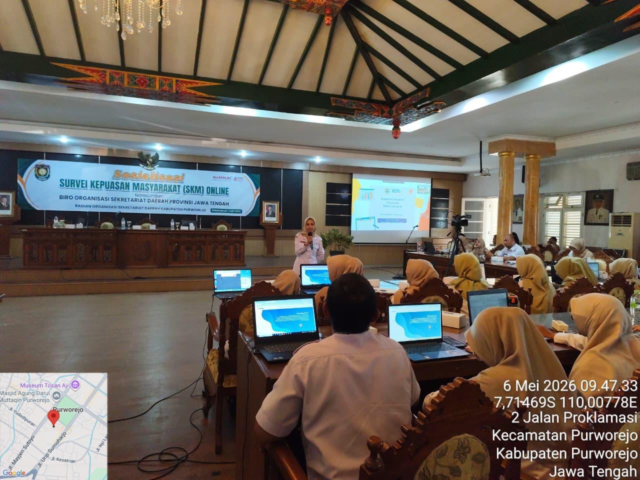 SKM Online Disosialisasikan, Permudah Partisipasi Masyarakat 