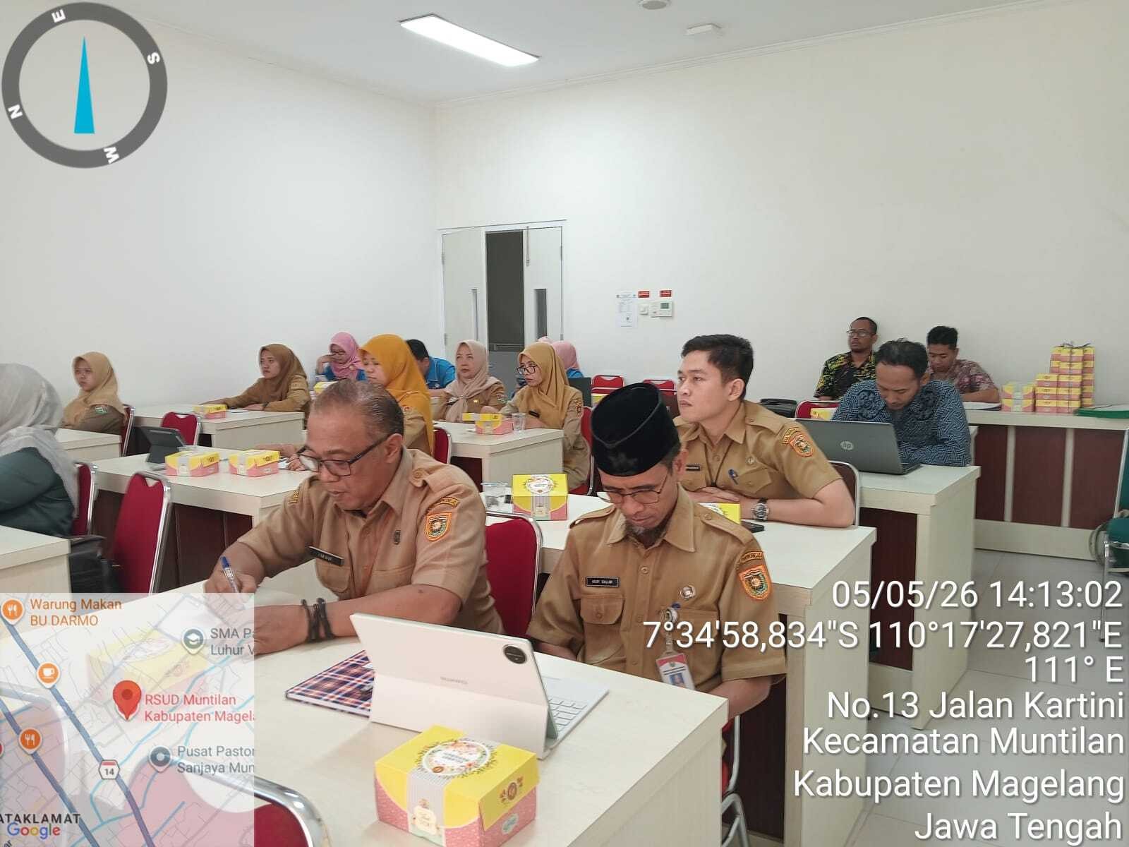 Bagian Kesra Aktif Hadiri Rakor Persiapan Baksos Operasi Katarak