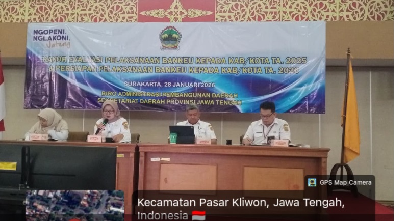 Bagian Adbang, Hadiri Rakor Bankeu Provinsi Jateng