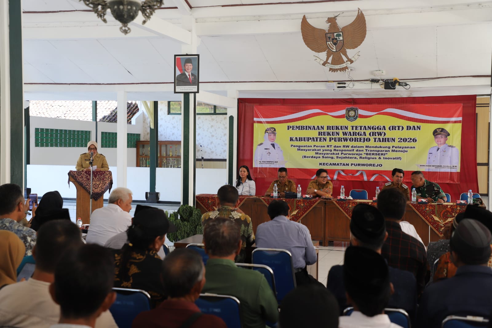 Pembinaan Ketua RT dan RW Kabupaten Purworejo 2026